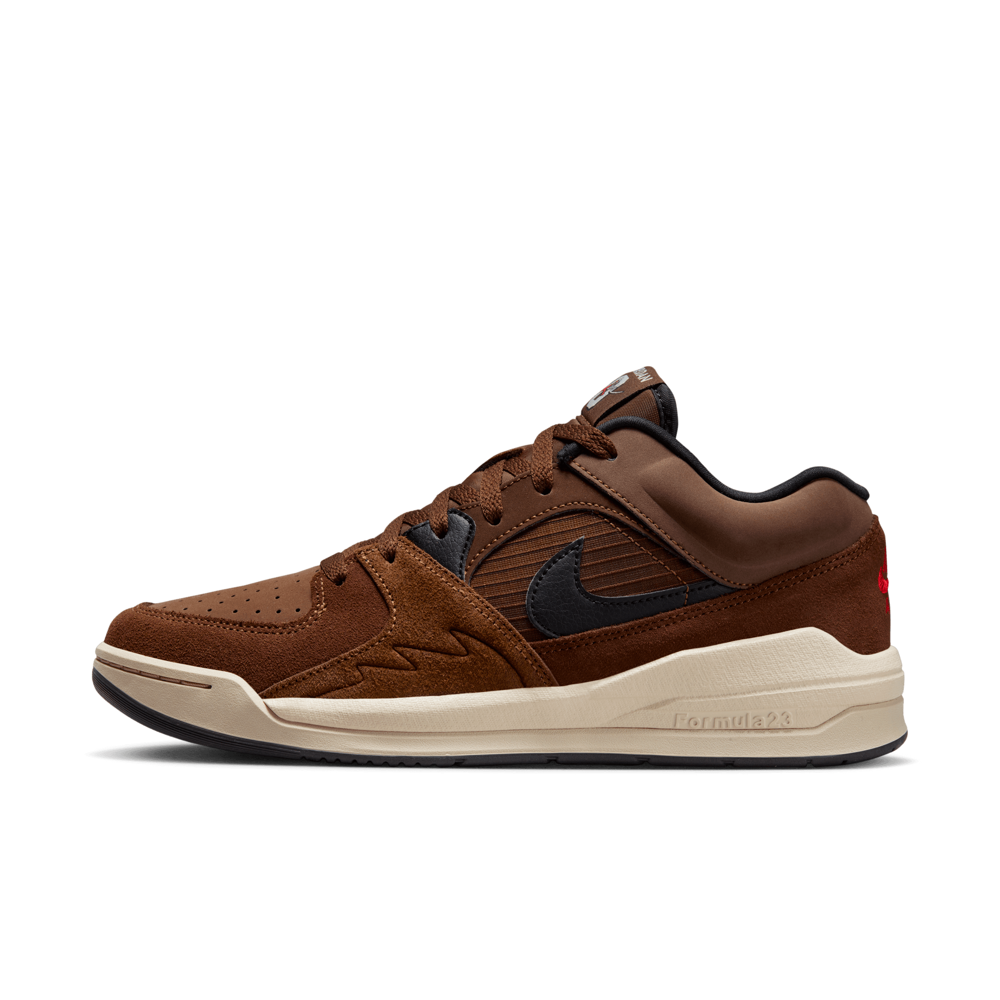 Brown sales leather jordans