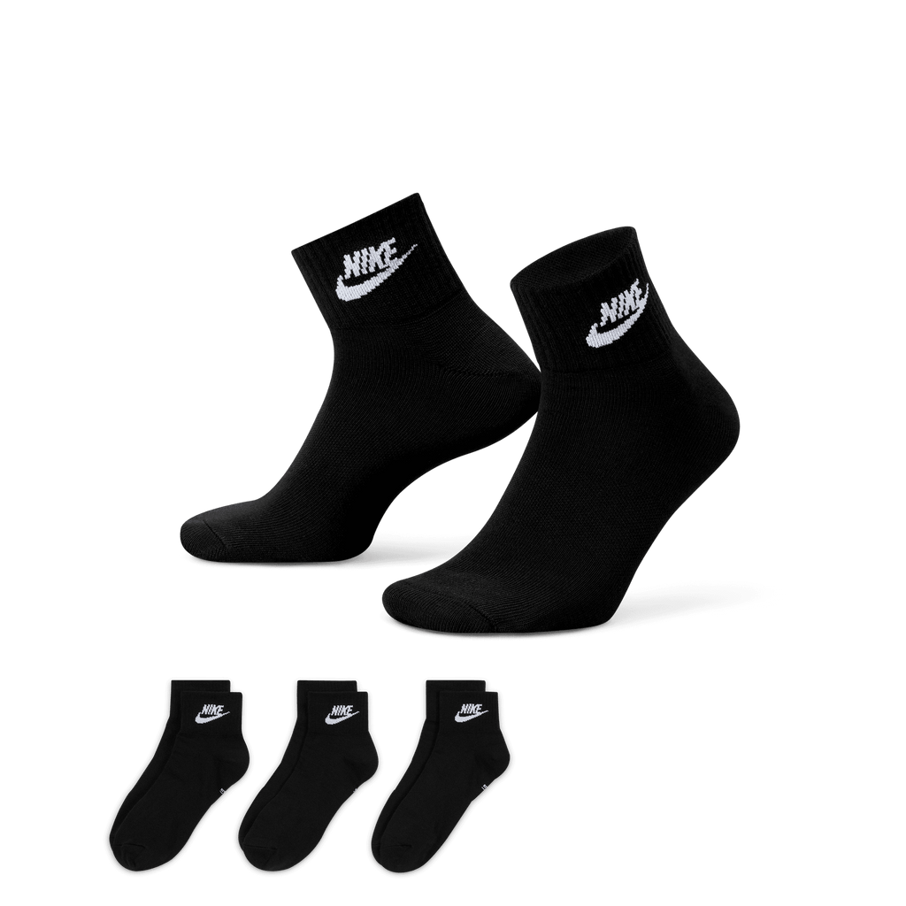 Nike Everyday Essential Ankle Socks (3 Pairs) Unisex