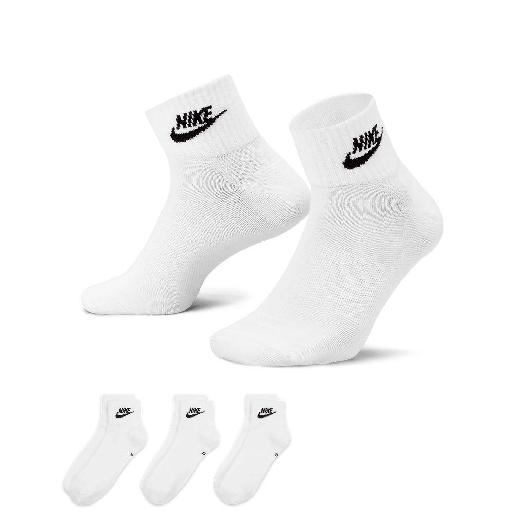 Nike Everyday Essential Ankle Socks (3 Pairs) Unisex