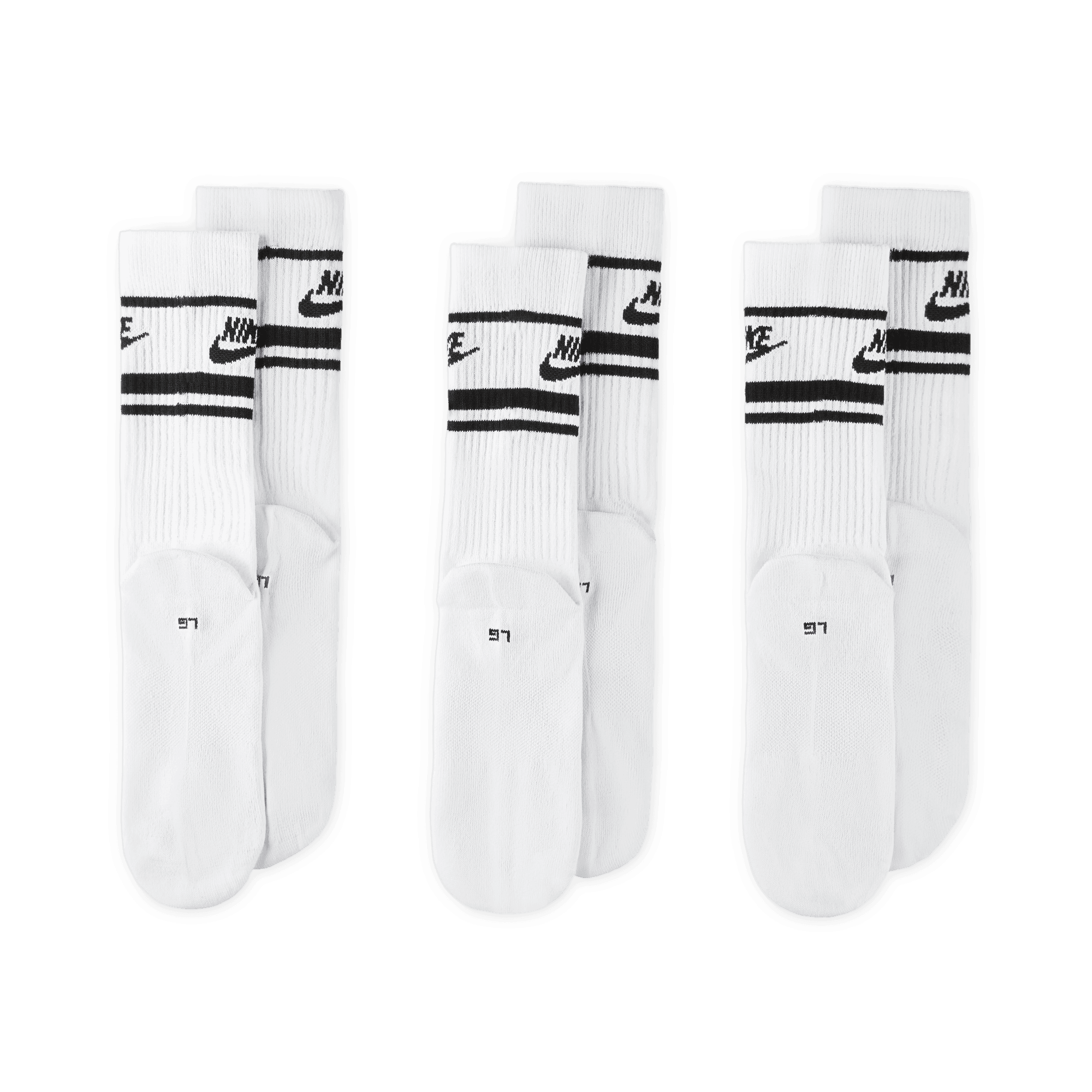Nike Sportswear Dri-FIT Everyday Essential Crew Socks (3 Pairs)