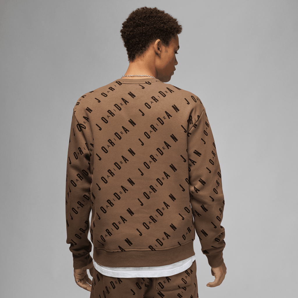 Men's Jordan Essentials Graphic Fleece Crew-Neck Sweatshirt