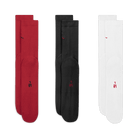 Jordan Everyday Crew Socks (3 pairs) "Multi-Color" (Unisex)