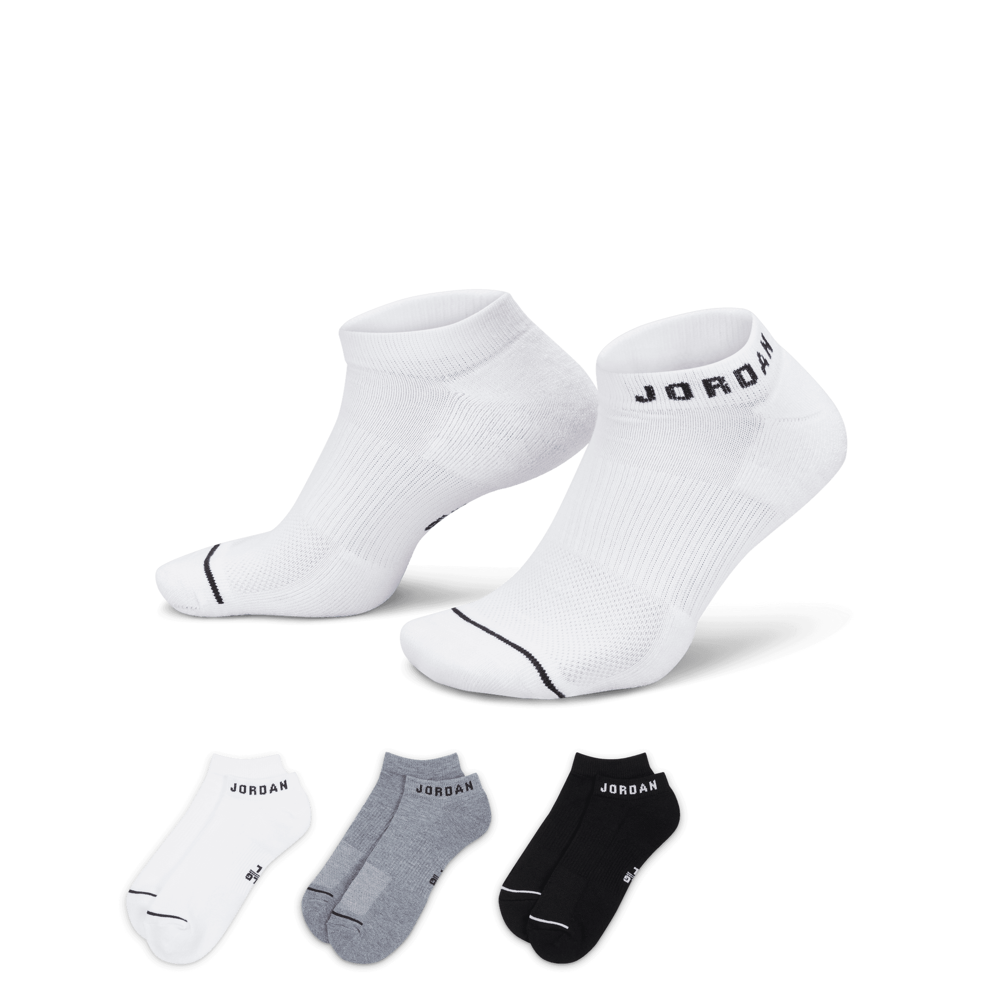 Jordan Everyday No-Show Socks (3 Pairs) "Unisex"