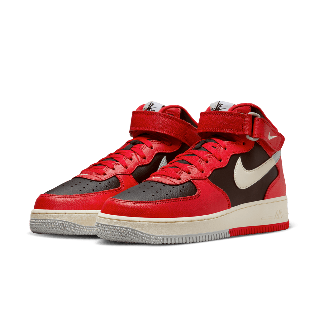 Men's Nike Air Force 1 Mid '07 LV8 "Split Black Red"