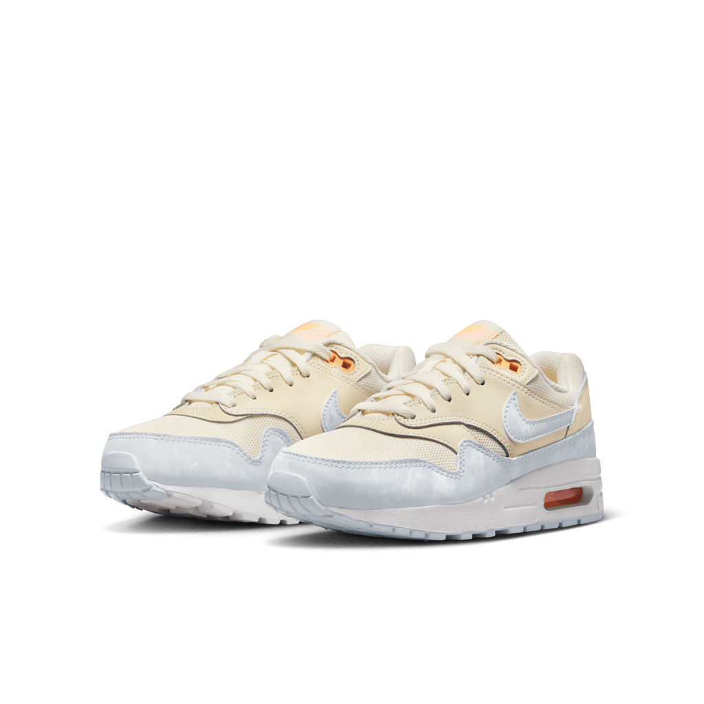 Big Kids' Air Max 1 "Pale Ivory Football Grey"