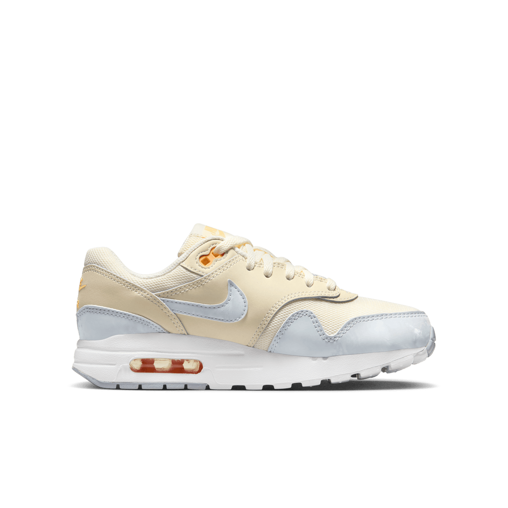 Big Kids' Air Max 1 "Pale Ivory Football Grey"