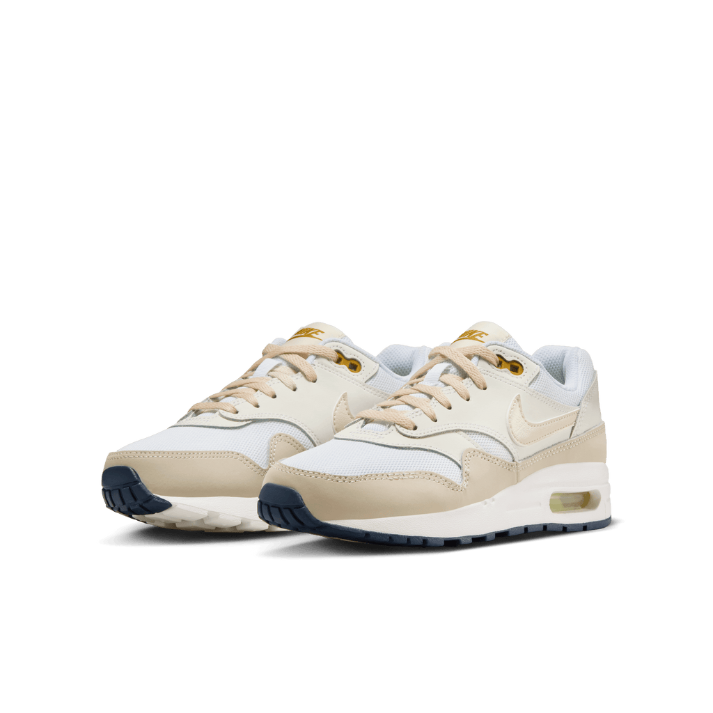 Big Kids' Air Max 1 "White Bronzine"