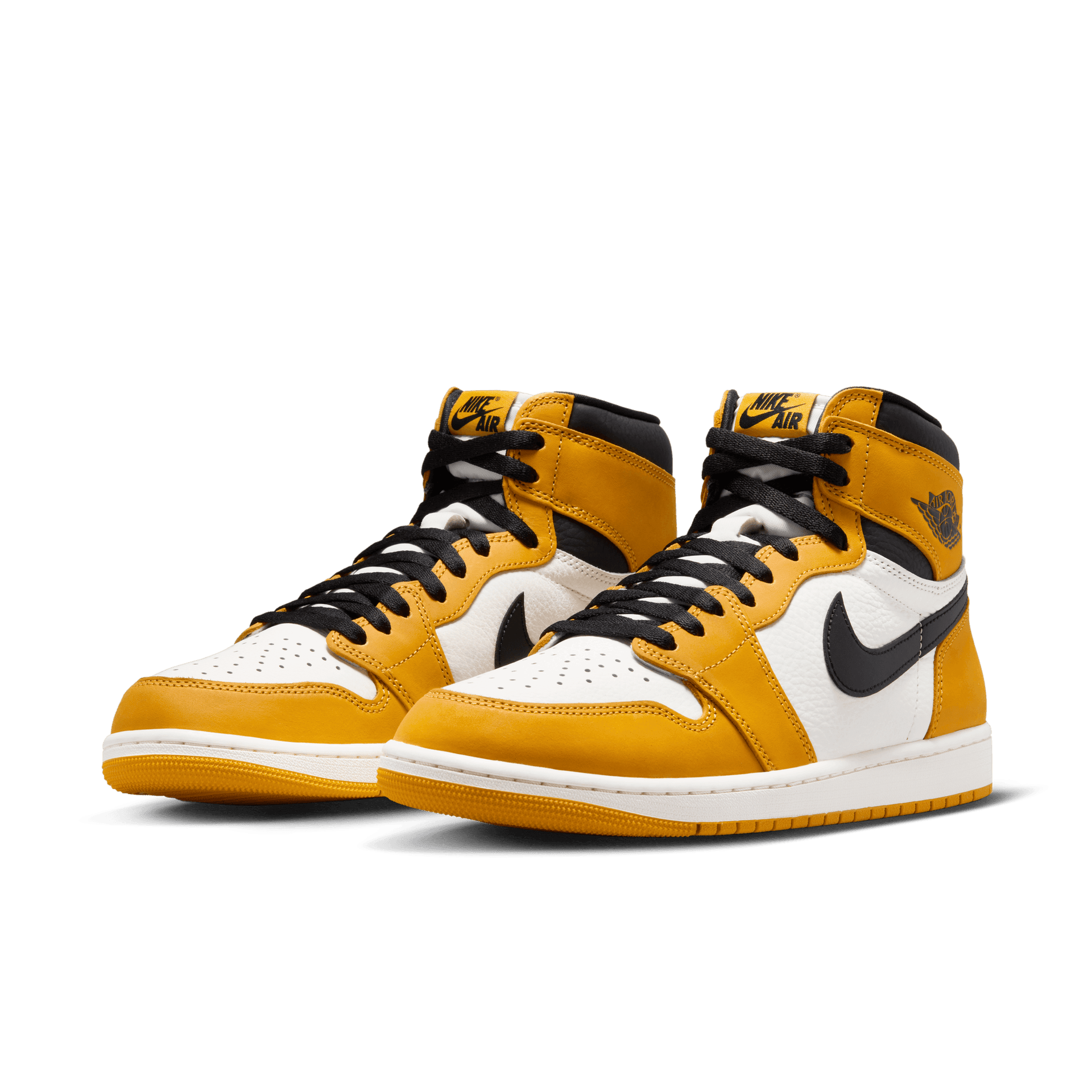 Yellow Asos Nike Jordans High Top Air Jordan Ones Black And Yellow