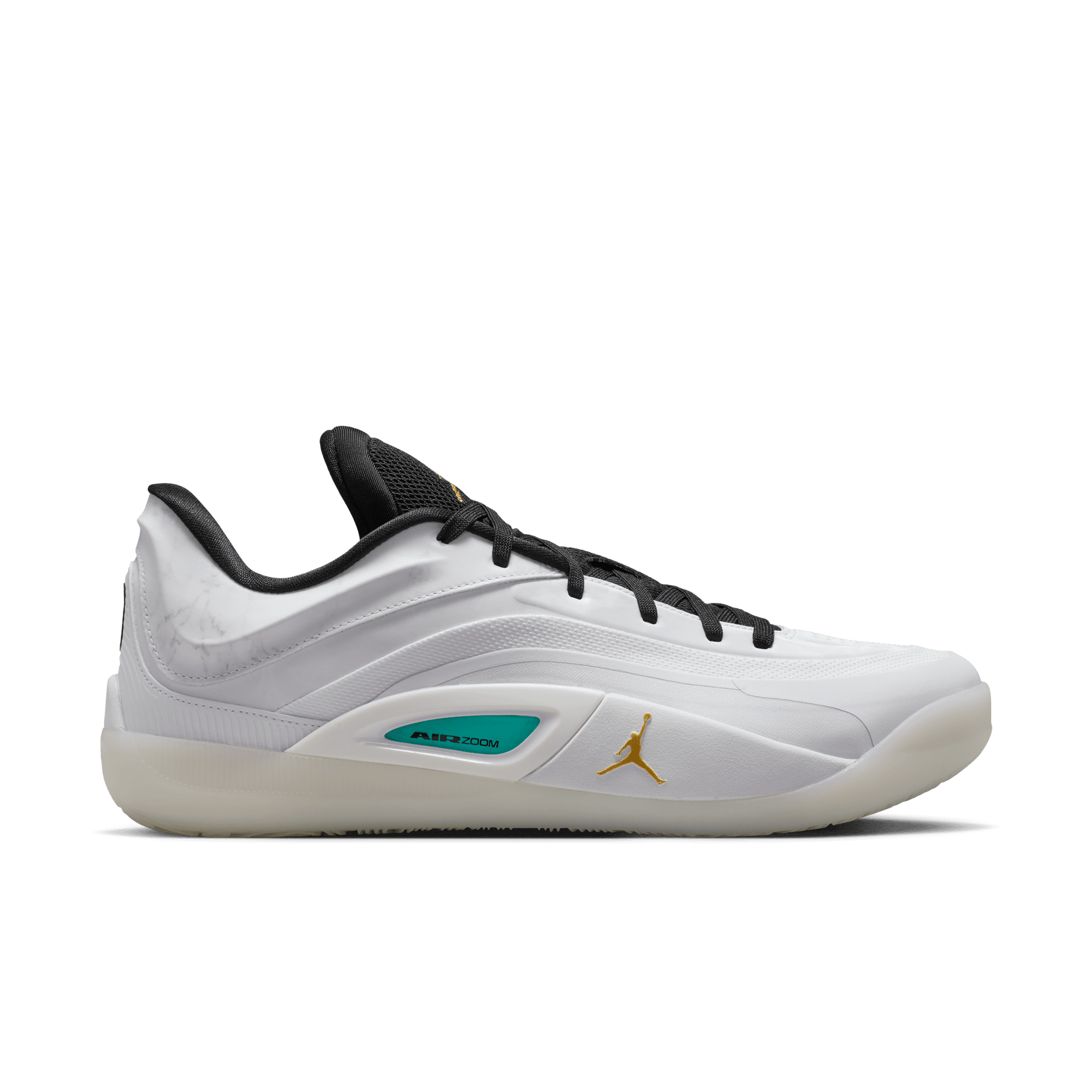 Men's Zion Williamson 4 Basketball Shoe "White Metallic Gold"