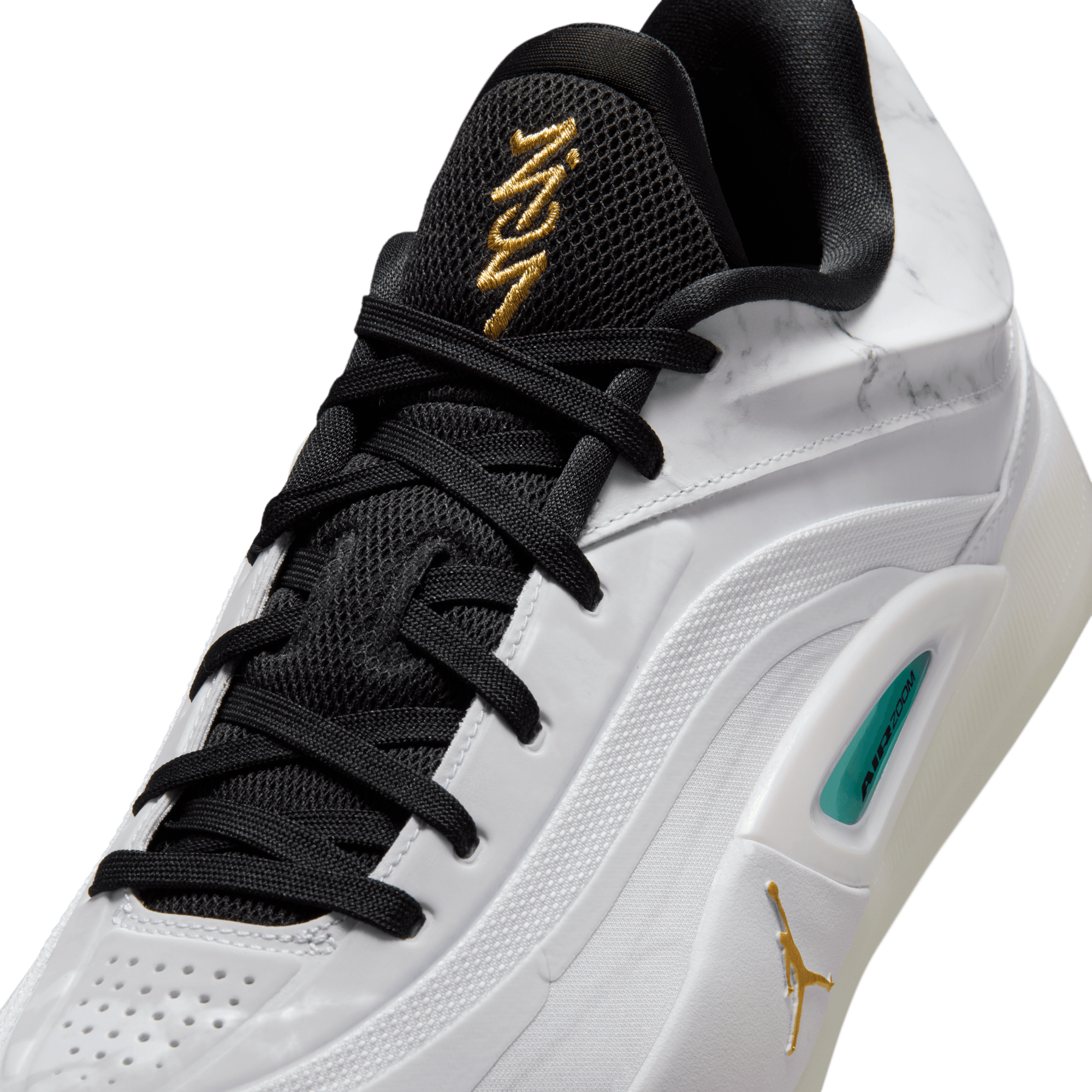 Men's Zion Williamson 4 Basketball Shoe "White Metallic Gold"