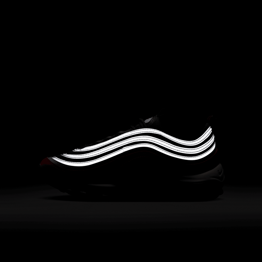 Big Kids' Nike Air Max 97 SE "Black Varsity Red"