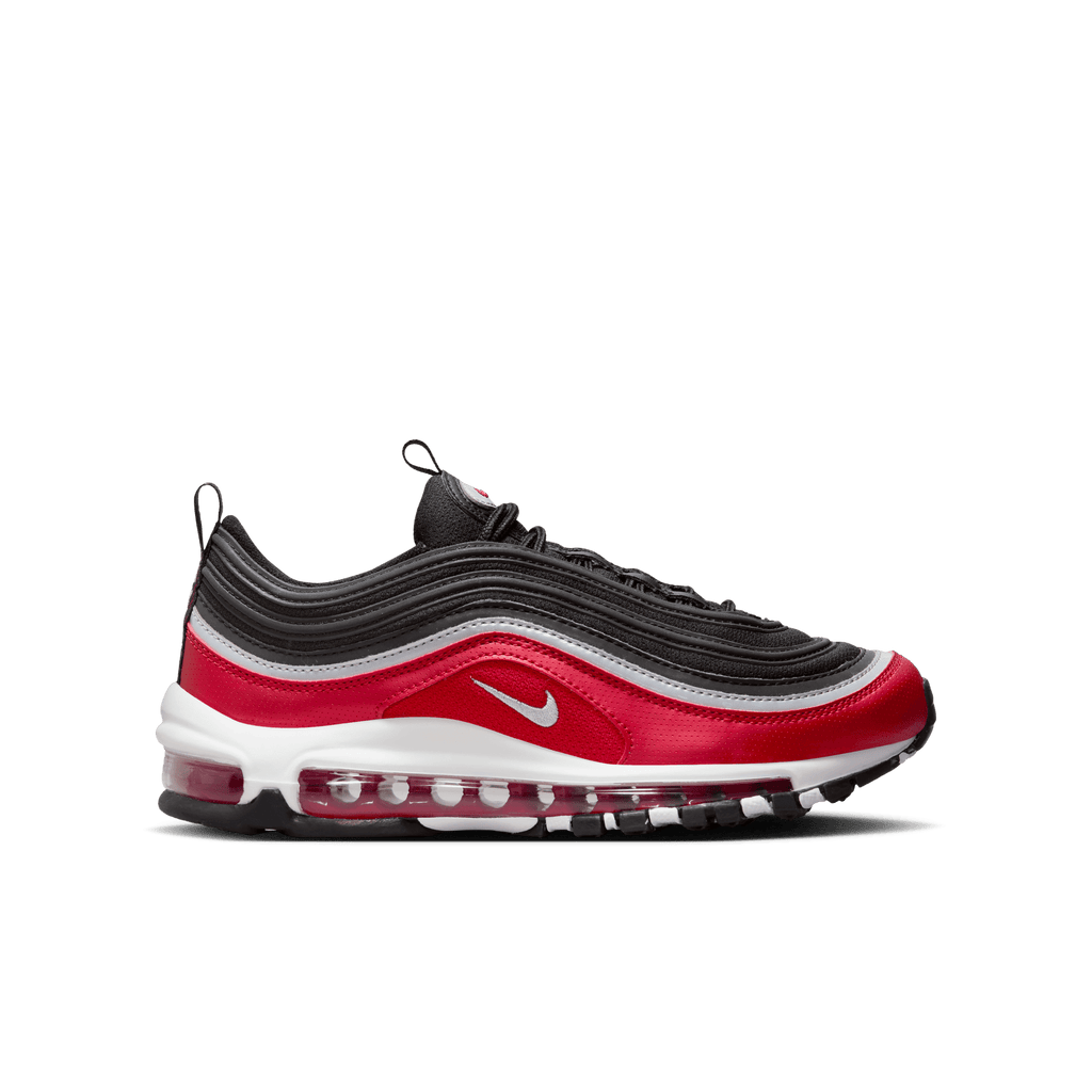 Big Kids' Nike Air Max 97 SE "Black Varsity Red"