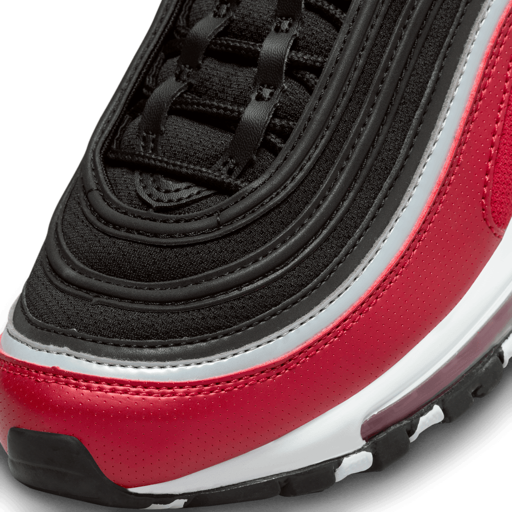 Big Kids' Nike Air Max 97 SE "Black Varsity Red"