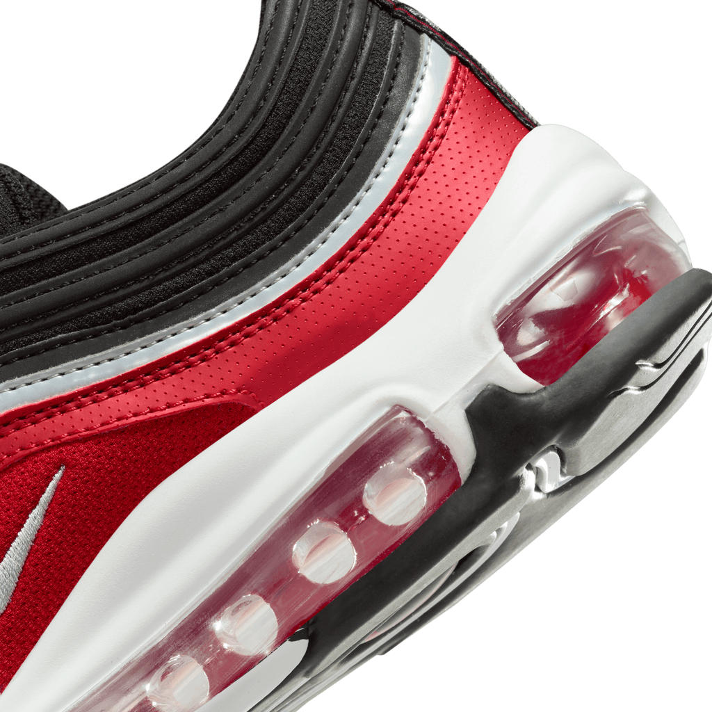 Big Kids' Nike Air Max 97 SE "Black Varsity Red"