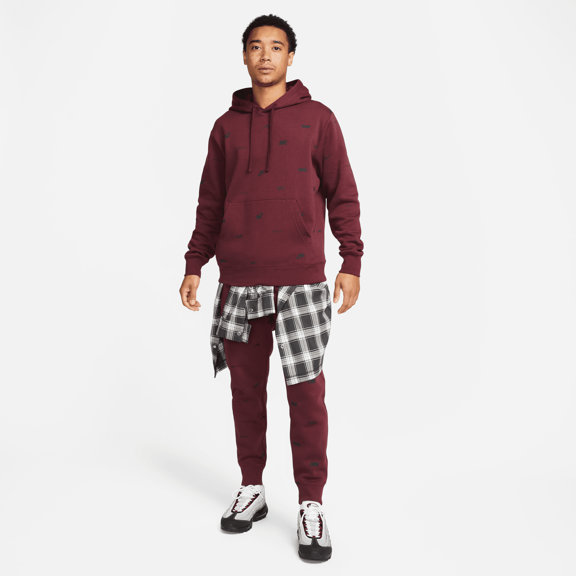 Nike sweatshirt in all over futura print sales