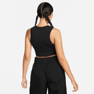 Women's Nike Sportswear Chill Knit Tight Cropped Mini-Rib Tank Top