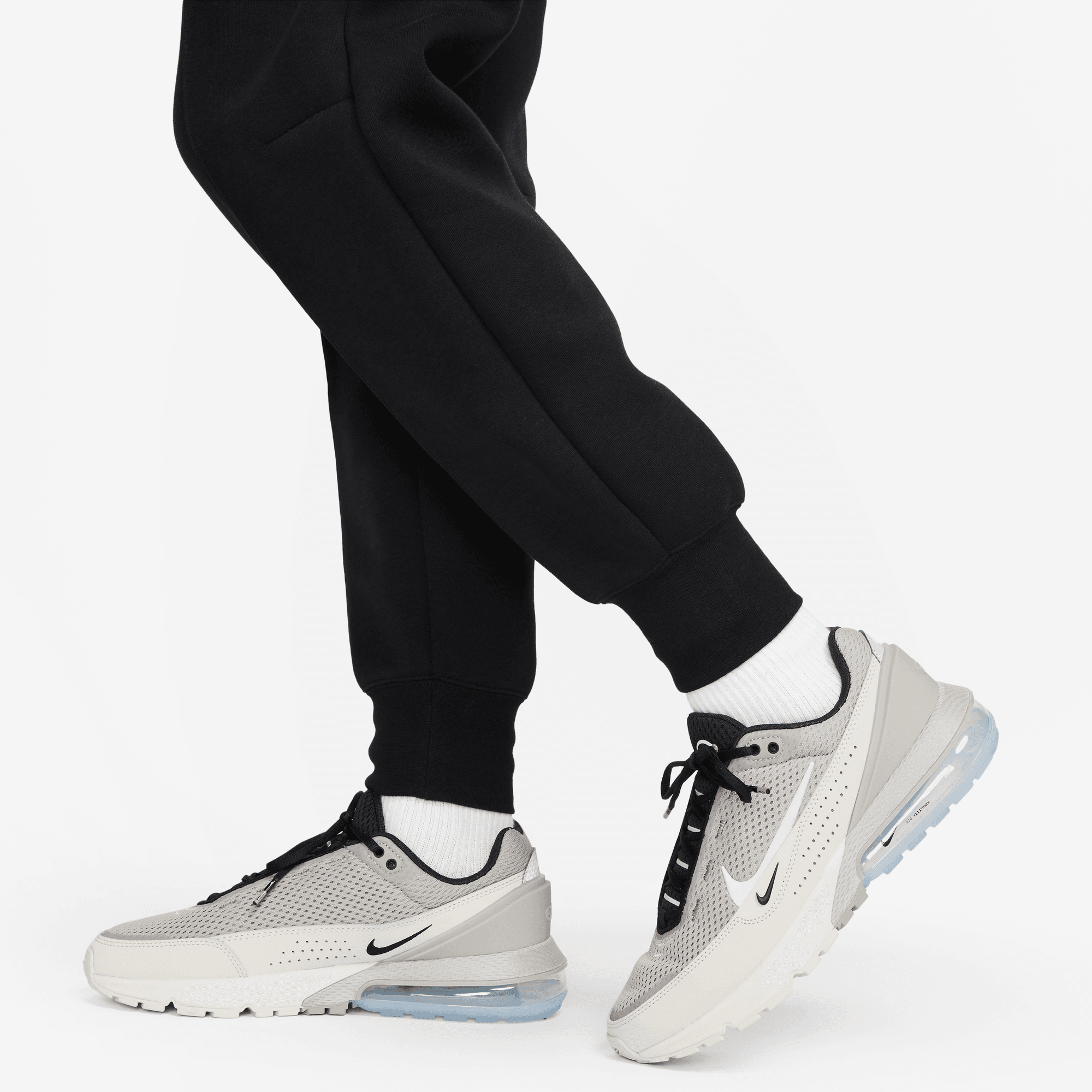 Women's Nike Sportswear Tech Fleece Mid-Rise Joggers "Black"