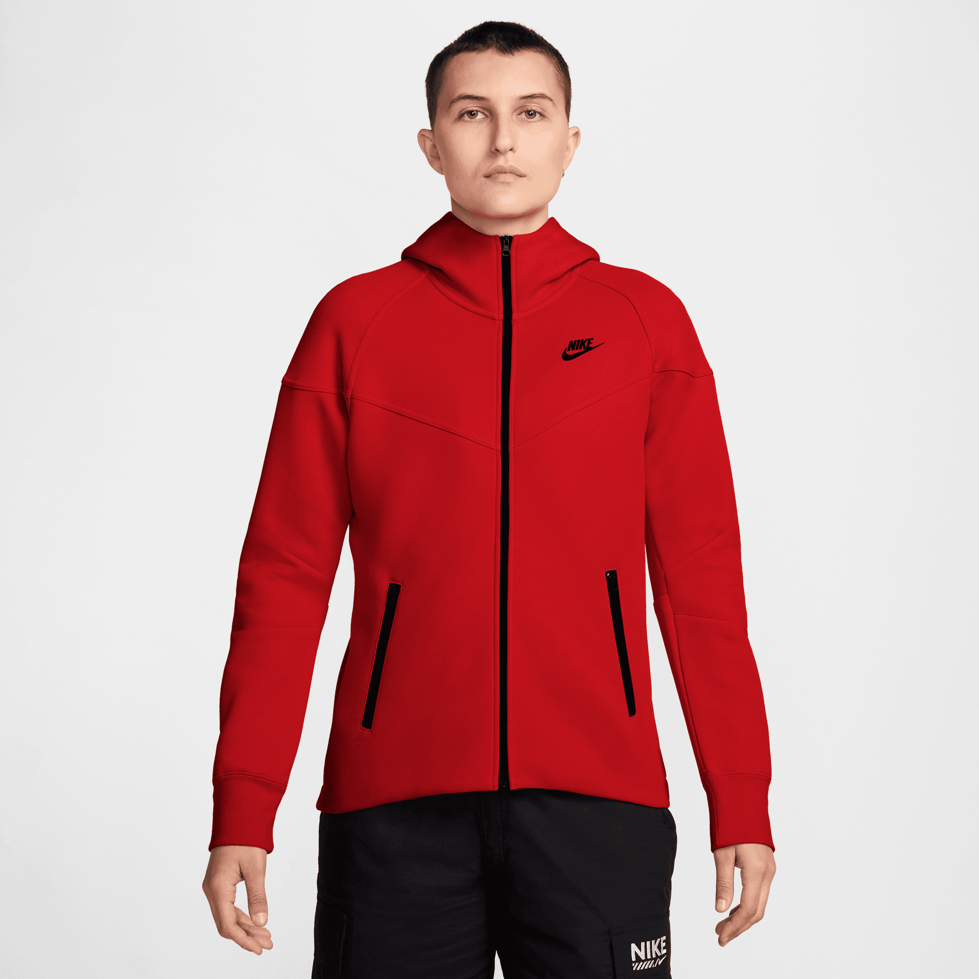 Women's Nike Sportswear Tech Fleece Windrunner "University Red"