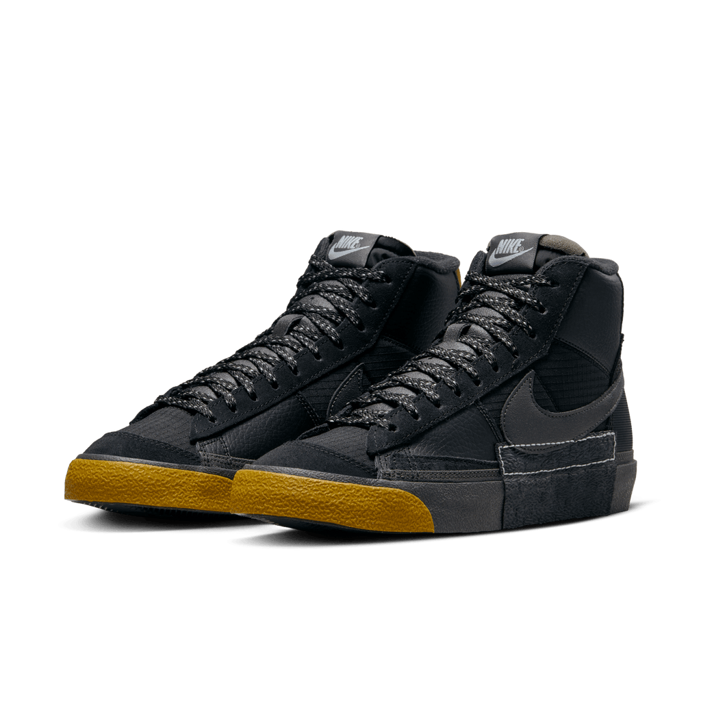 Men's Nike Blazer Mid Pro Club "Black Bronzine"