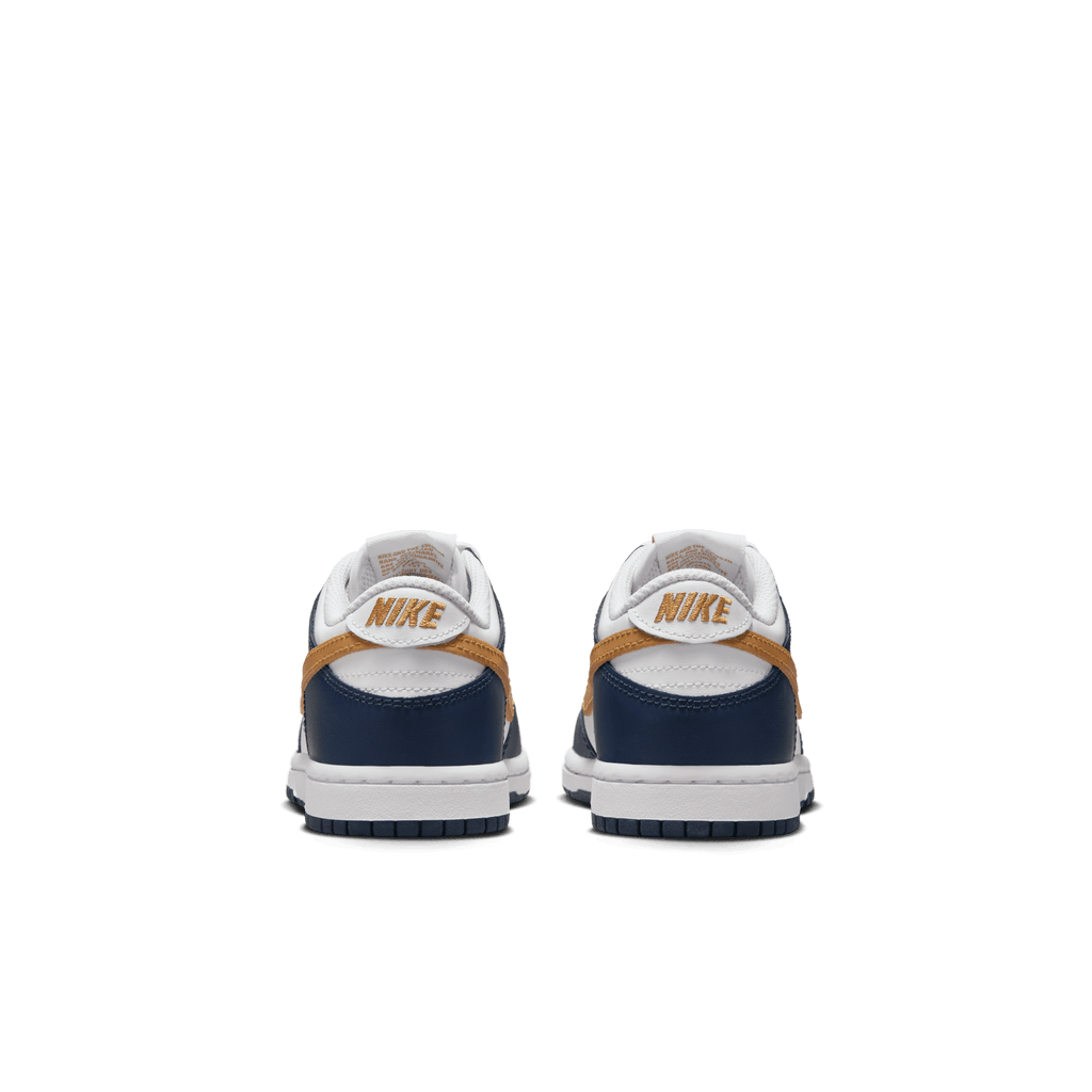 Little Kids' Nike Dunk Low "Midnight Navy Wheat"