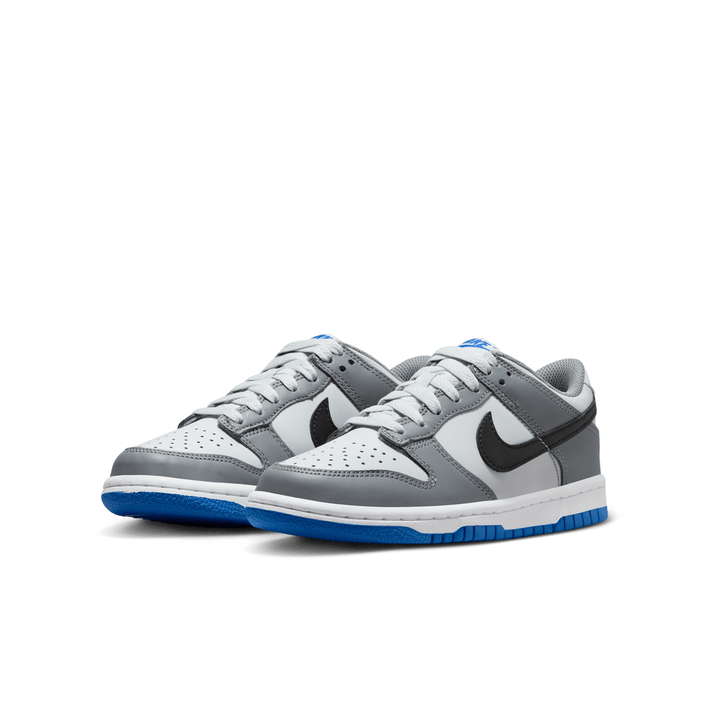 Big Kids' Nike Dunk Low "Cool Grey Light Photo Blue"