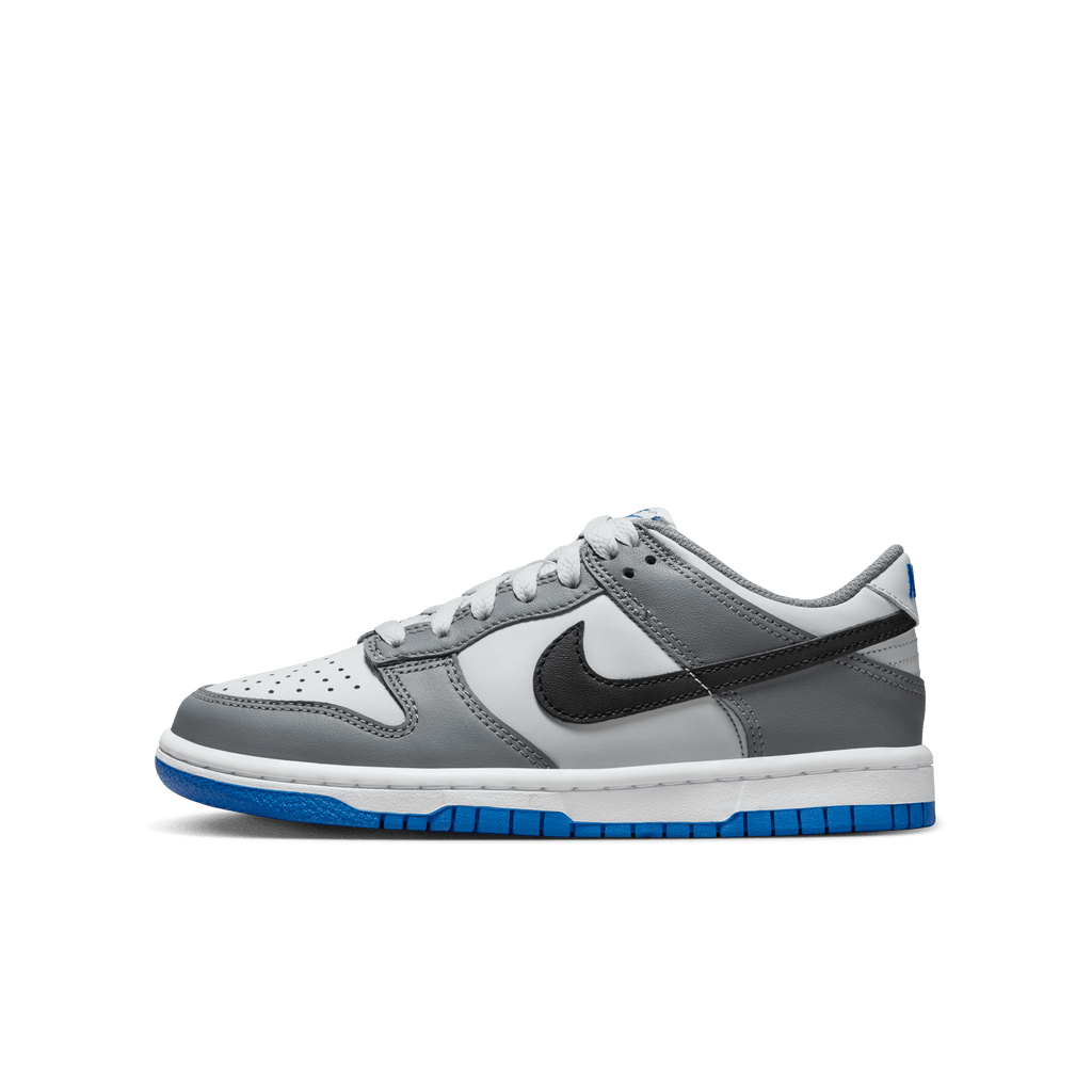 Big Kids' Nike Dunk Low "Cool Grey Light Photo Blue"