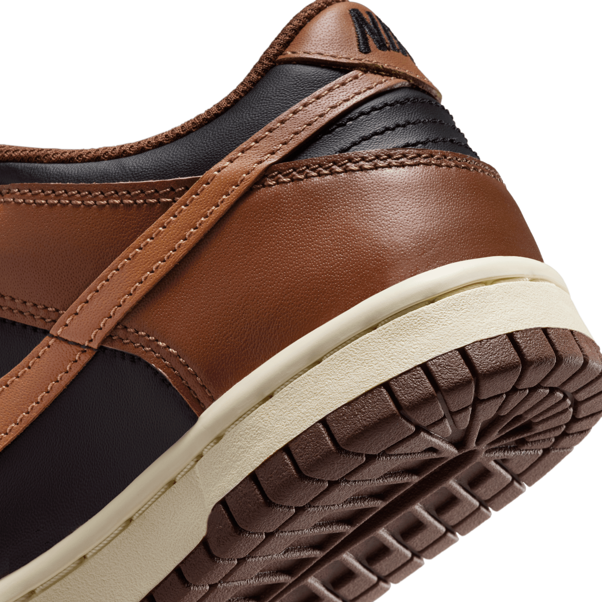 Big Kids' Nike Dunk Low "Brown Black"