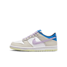 Big Kids' Nike Dunk Low "Khaki Blue Pink"