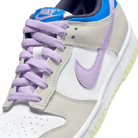 Big Kids' Nike Dunk Low "Khaki Blue Pink"