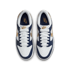 Big Kids' Nike Dunk Low "Midnight Navy Wheat"
