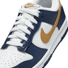 Big Kids' Nike Dunk Low "Midnight Navy Wheat"