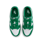 Big Kids' Nike Dunk Low "White Malachite"