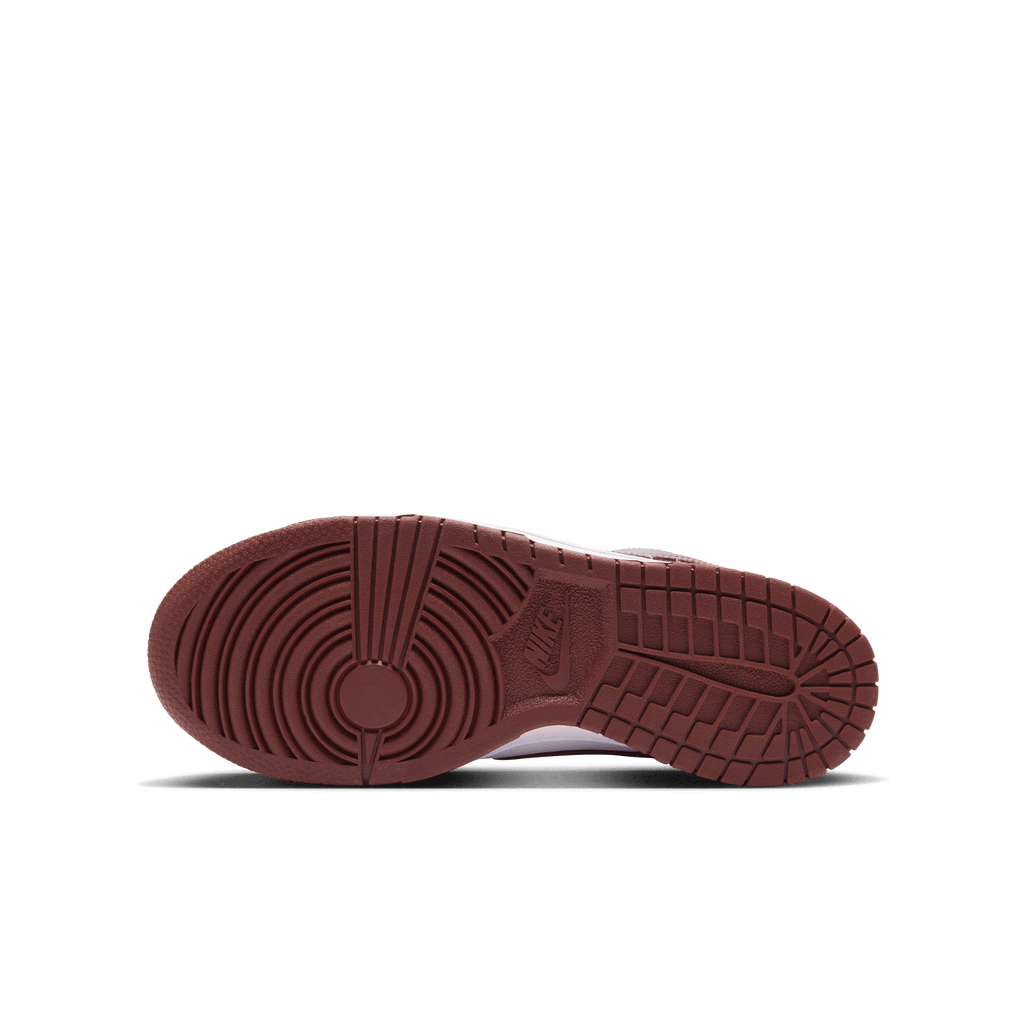 Big Kids' Nike Dunk Low "Redwood-Gym Red White"