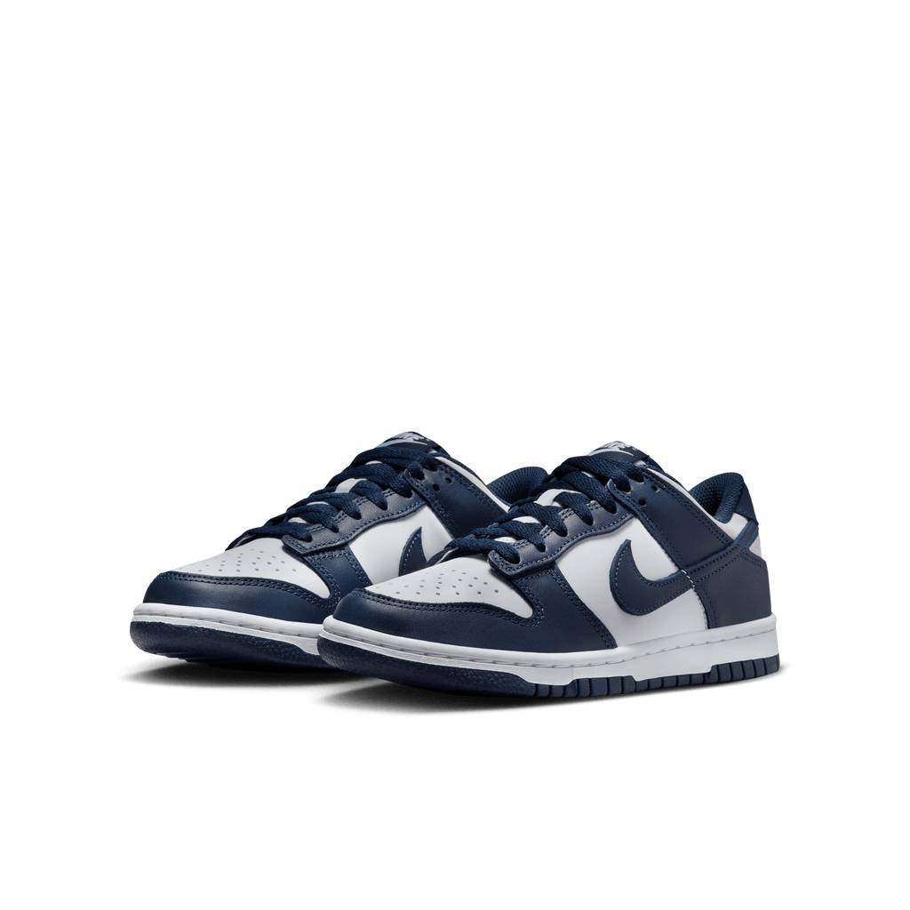Big Kids' Nike Dunk Low "Midnight Navy"