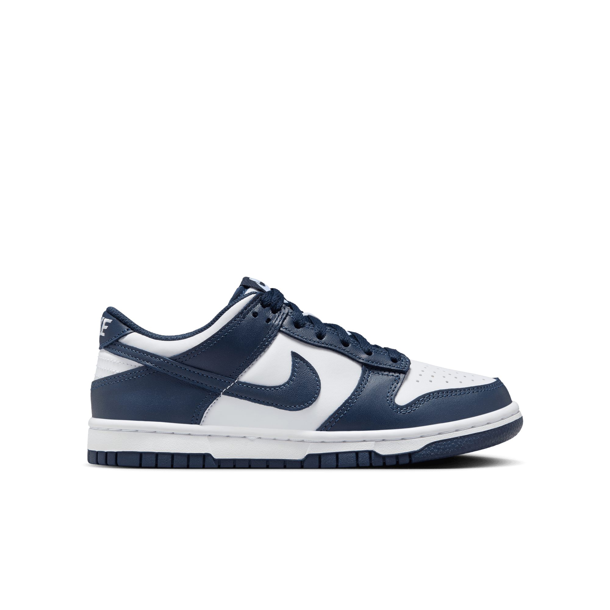 Big Kids' Nike Dunk Low "Midnight Navy"