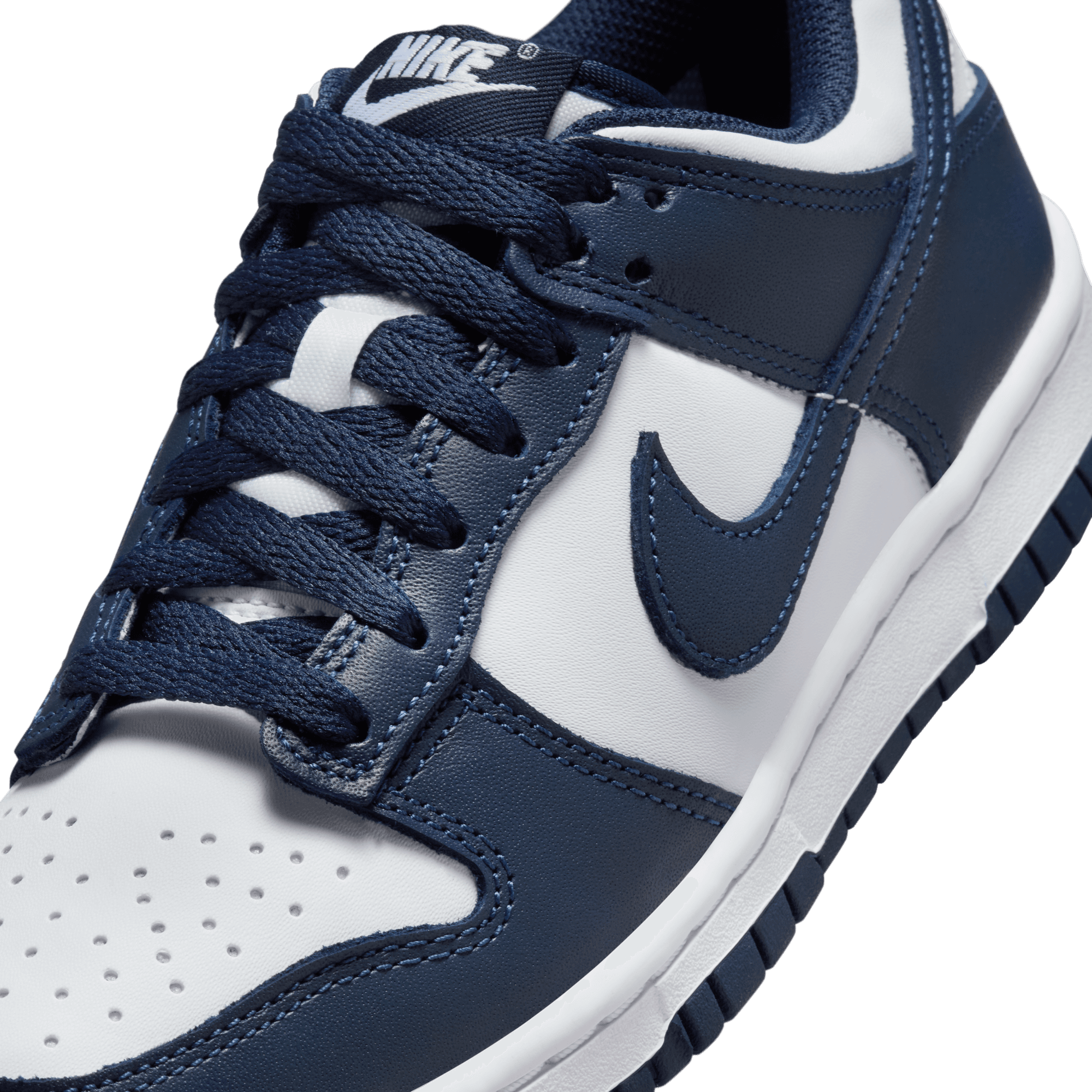 Big Kids' Nike Dunk Low "Midnight Navy"