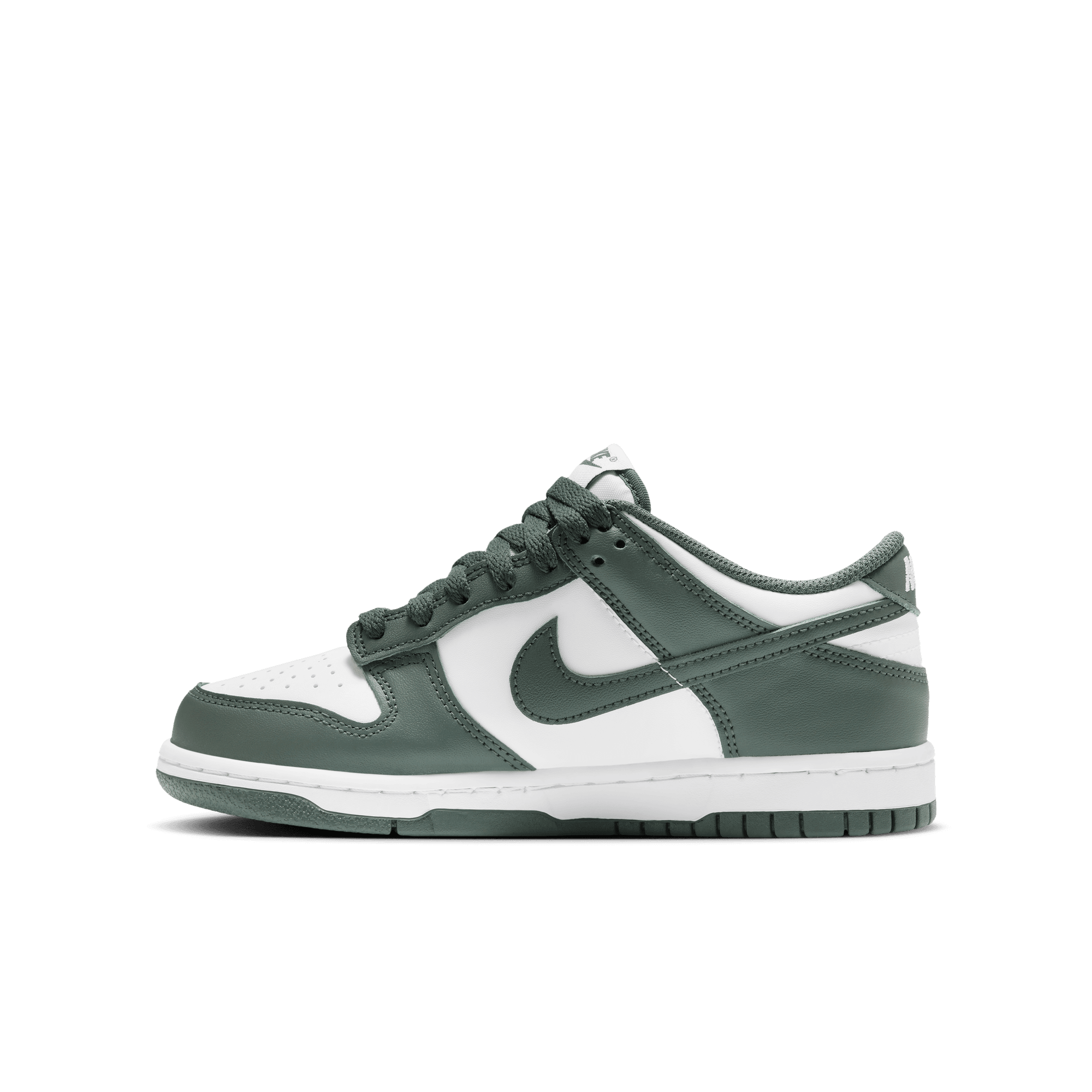 Big Kids' Nike Dunk Low "Vintage Green"