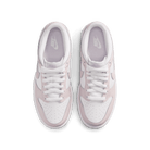 Big Kids' Nike Dunk Low "White Light Violet"