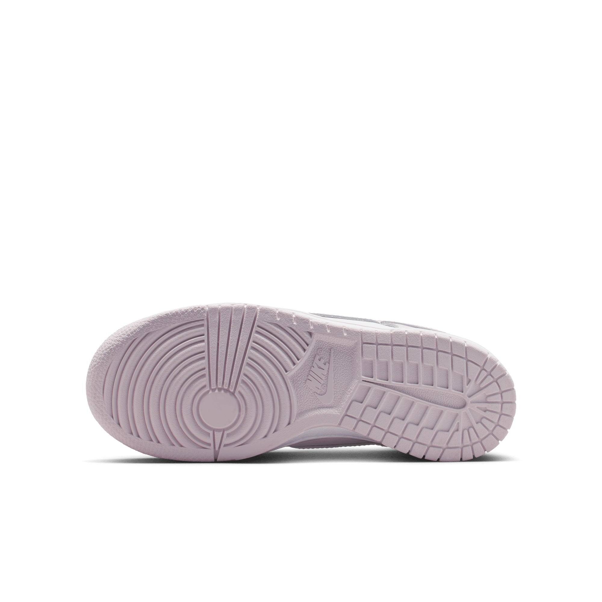 Big Kids' Nike Dunk Low "White Light Violet"