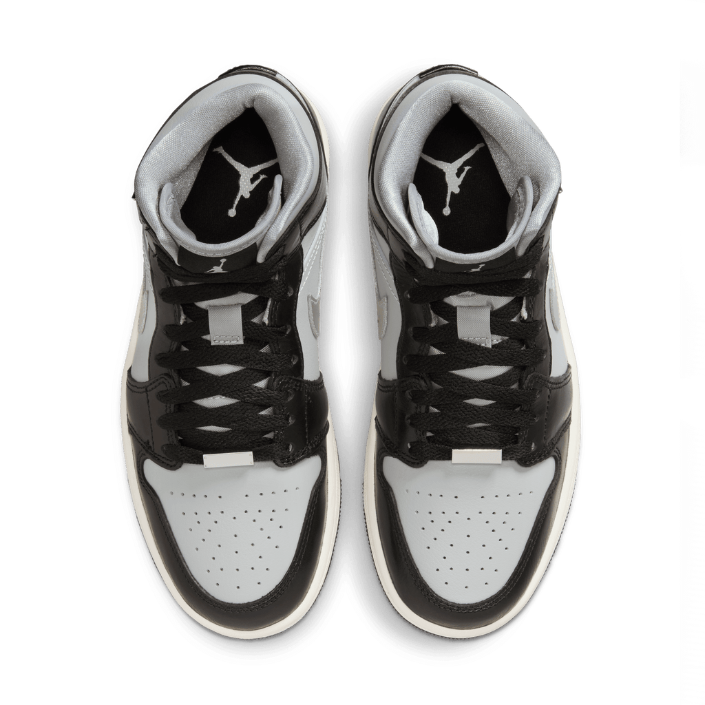 Women's Air Jordan 1 Mid SE "Black Chrome"