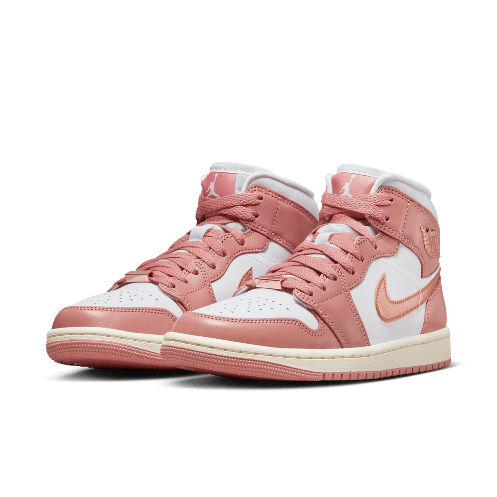 Women's Air Jordan 1 Mid SE “Red Stardust”