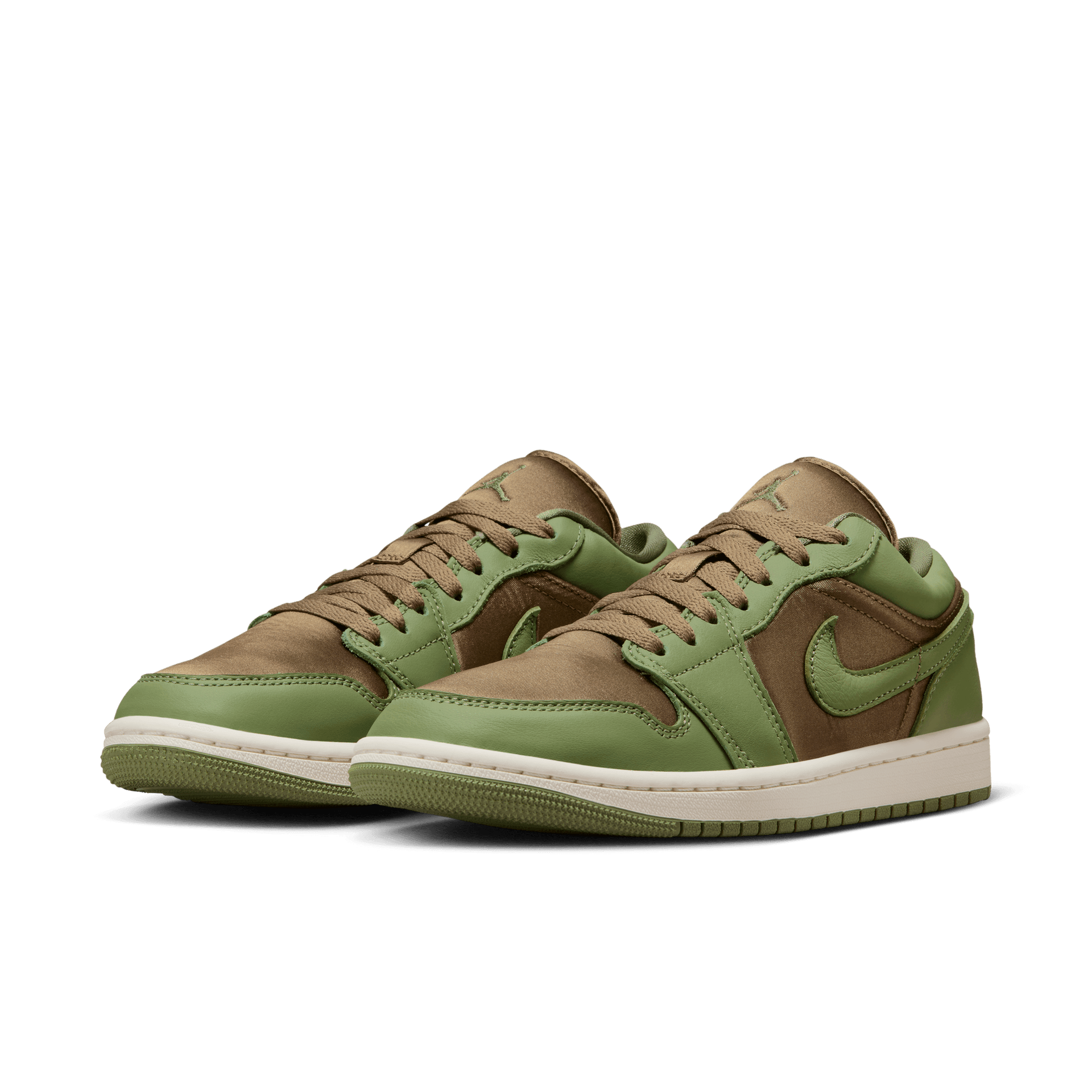 靴 Nike WMNS Air Jordan1 Low SE Light Olive Women's Air Jordan 1 Low SE 