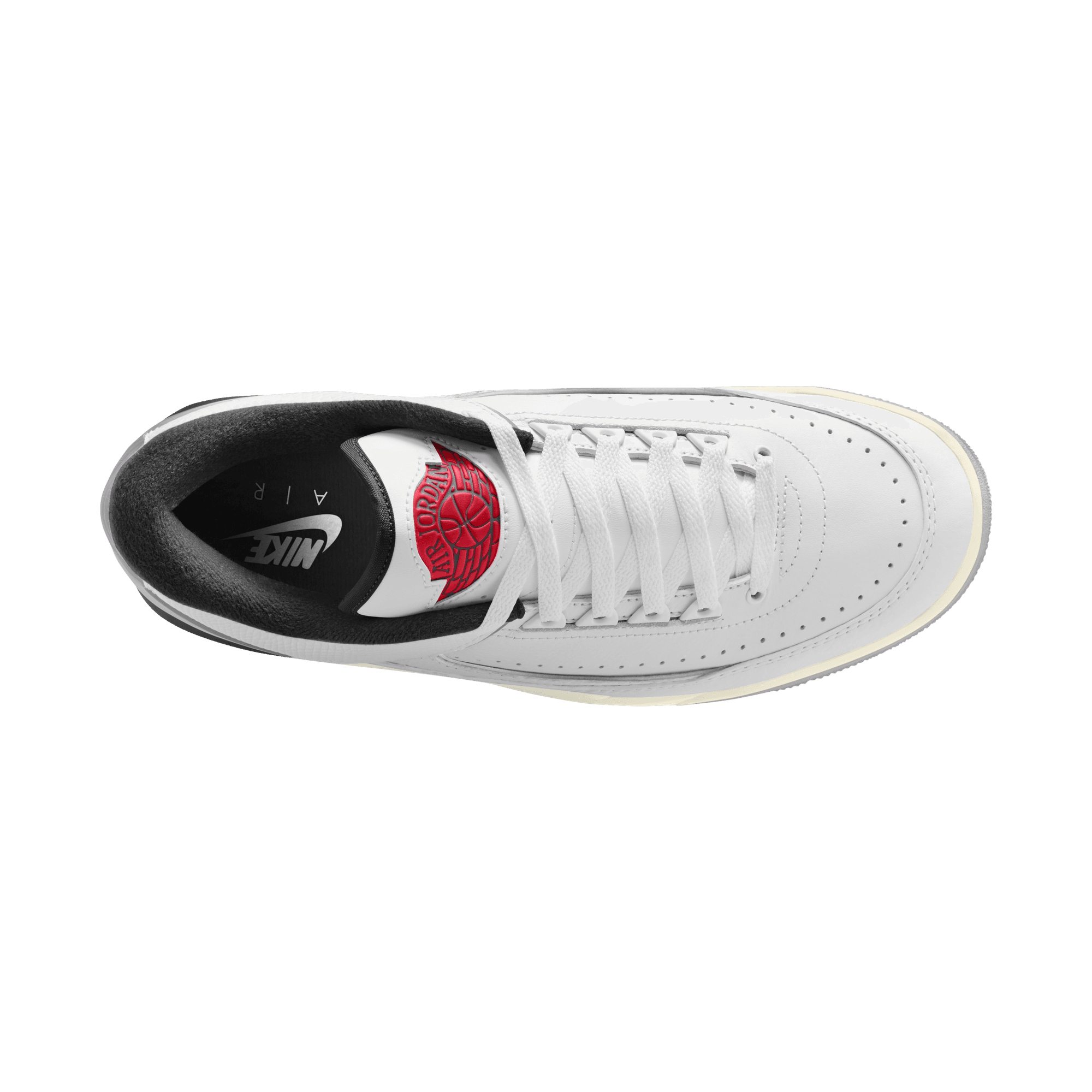 Men's Jordan 2/3 "White Black Metallic Silver"
