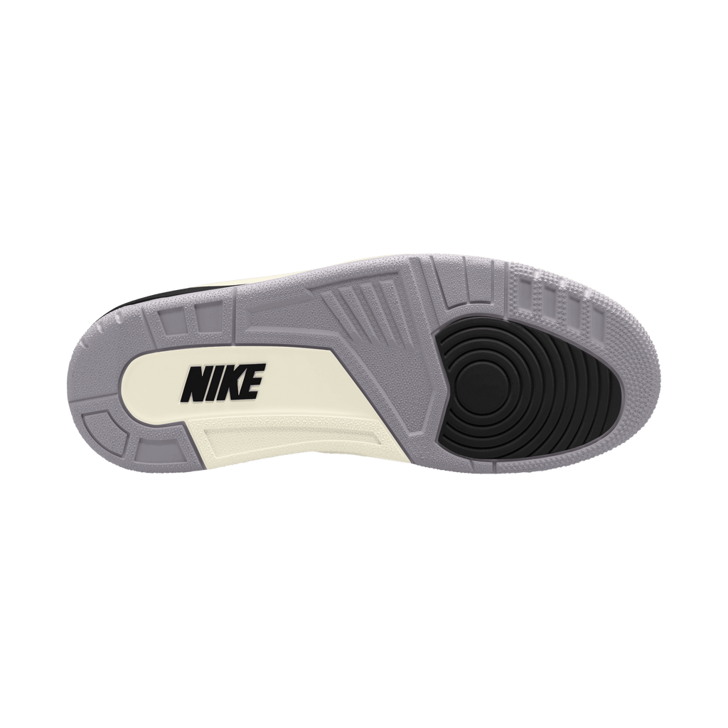 Men's Jordan 2/3 "White Black Metallic Silver"