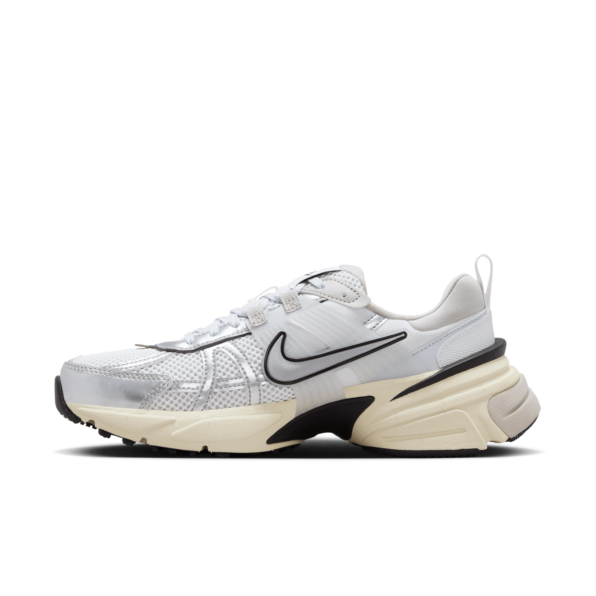 Women's Nike V2K Run "Summit White Metallic Silver "