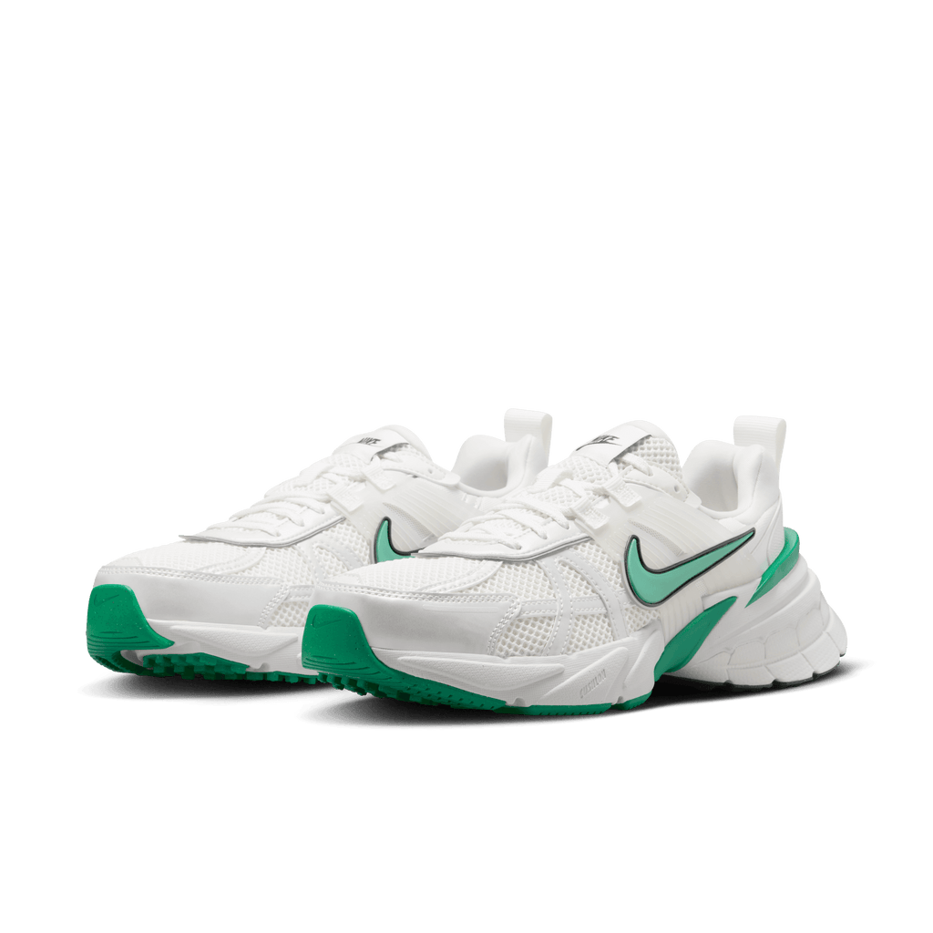 Women's Nike V2K Run "Pale Ivory Black Stadium Green"