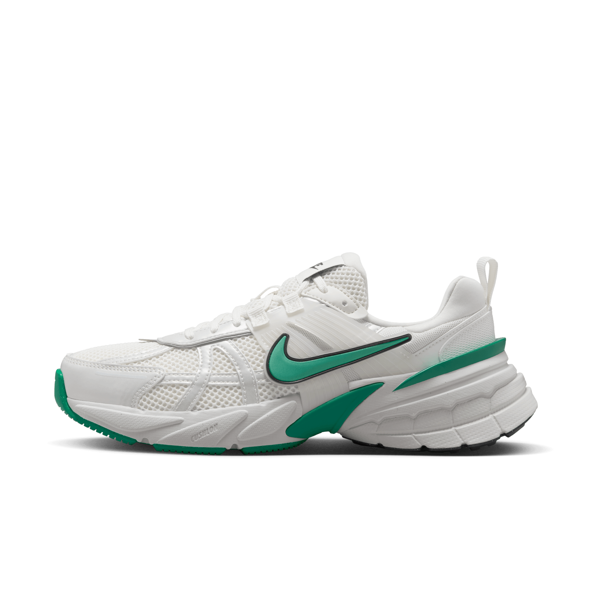 Women's Nike V2K Run "Pale Ivory Black Stadium Green"