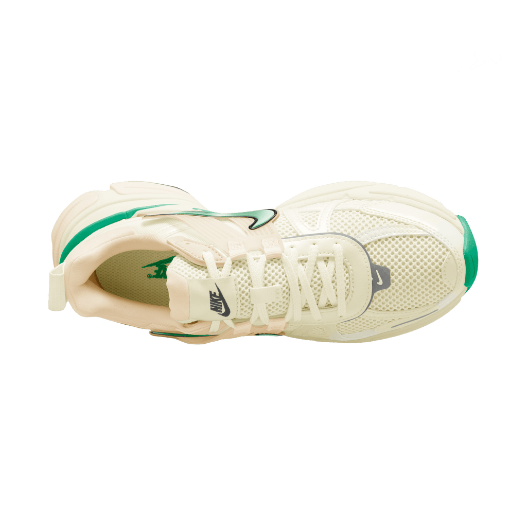 Women's Nike V2K Run "Pale Ivory Black Stadium Green"