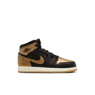 Little Kids' Jordan 1 Retro High OG "Metallic Gold Black"