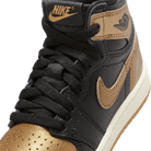 Little Kids' Jordan 1 Retro High OG "Metallic Gold Black"